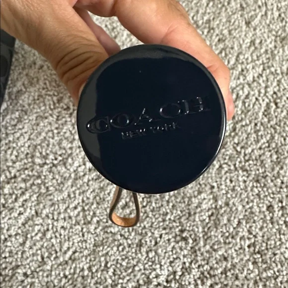 Coach Dark Gray Patterned Umbrella - Picture 4 of 7